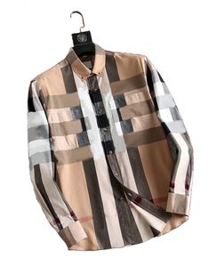 2021 роскошь дизайнеры платья рубашки мужчины рубашка мода общество черные мужчины сплошной цвет бизнес случайные мужские длинные рукава M-3XL # 09
