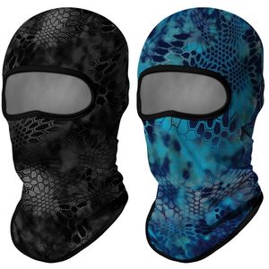 Ciclismo Caps Máscaras Esqui Balaclava Capa Full Face Capa de Inverno Neck Aquecedor Bandana Bandana Bandana Bandana Caça Camo Military Tactical Chefe Cachecol