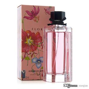 Perfumes Fragrâncias para Mulher Perfume Edição Colecionável Pulverizador Feminino Encantador Design de Embalagem Bonita 100ML Carne Floral Postagem Rápida