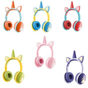 Cumo wireless portatili auricolare auricolari cuffie bluetooth stereo bass coeleds di riduzione del rumore giocattoli per bambini adulti