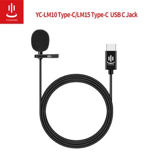 USB C (Type-C) Lavalier Lap Condenser Smartphone Android/Windows,Intervista Type-C Microfono Samsung Huawei