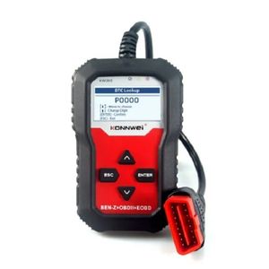 KONNWEI KW360メルセデスベンツOBD2フルシステムエンジンオイルリセットコードリーダー自動車診断スキャンツール