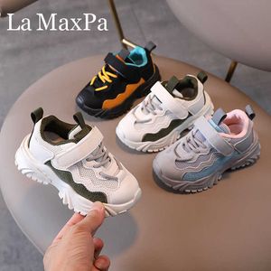 Size 21-30 Infant Toddler Shoes Girls Boys Casual Shoes Soft bottom Non-slip Kids Sneaker Comfortable Children Sports Shoes G1025