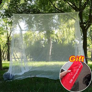 200x200x180cm Travel Camping Mosquito Net Huge Hammock Bug Net Bug-free Tarp Repellent Tent Insect Reject Canopy Bed Curtain 210316