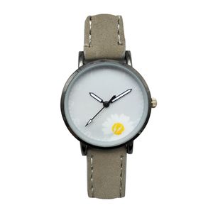 Mulheres assiste a moda cinto de couro casual simples lady small dial dial