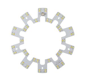 2021新しいLEDサークルパネルライトラウンド円形天井ランプSMD 5730 LEDボード10ワット12W 15W 18W 21W 24W + AC85-265V CE ULドライバー+磁気