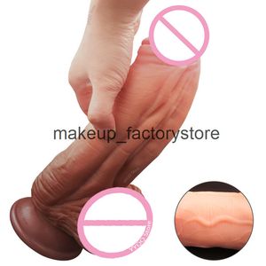 Massage enorm dildo stor sucker typ realistisk penis kvinnlig g-spot stimulering onanator anal leksak silikon penis porr vuxen sex leksak 18