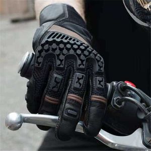 New 4 Colors Motorcycle Sands Trails Adventure Touring Vented Gloves Racing Short Gloves H1022