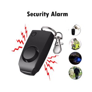 Portátil Personal Alarme Botão Tipo Anti-Theft Estudante Mulher Segura Persona Alarme Keychain Pingente 2 Cores Grátis Frete Grátis