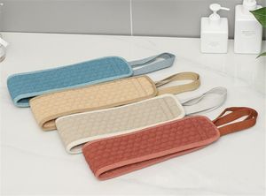 Giardino Casa Bagno Articoli per la toilette Lavaggio del corpo Scrub Spugne per spazzola per la schiena Accessori per asciugamani esfolianti Cintura da bagno Spazzole per doccia Spugna per scrubber