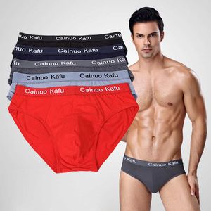 4 Förpackningar Mäns Briefs Underbyxor Modell Underkläder Korta Shorts för Man Male L-3XL 4XL 5XL 6XL 7XL (7XL = en storlek) 210707