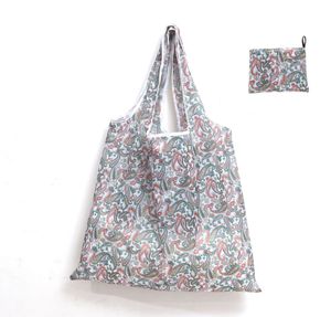 Den senaste 66x46cm Folding Cloth Shopping Storage Bag, multifunktionell och stor kapacitet, en mängd olika stilar att välja mellan, support anpassning