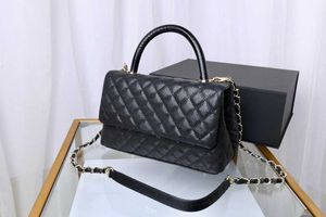 Ladies handbag fashion designer classic letter style shopping bag high quality 25cm 6087