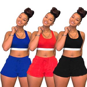 womens two piece set brand tracksuit summer women clothes sportswear T-shirt + shorts sportsuit new hot selling fashion klw0593