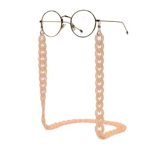 Fashion Wide Acrylic Resin Sunglasses Chain Women Reading Glasses Hanging Neck Chain Largand Glasses Chain Eyeglasses Strap