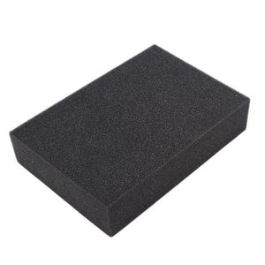 Strumenti di nozioni per cucire 1 pezzo quadrato nero ago perno cuscinetto in schiuma densa cuscino supporto per tappetino inserimento strumento per infeltrimento artigianale feltro di lana durevole