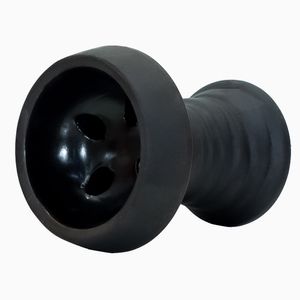 Black Fumar Ceramic Hookah Bowl para Tobbaco Shisha Chicha Nargile Fumar Tubos de Água Bongo Acessório