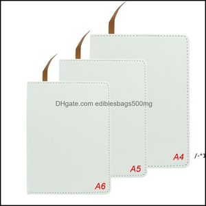 Блокноты для заметок Поставки блокнотов A6 Журналы для сублимации с двухсторонней лентой Термотрансферная тетрадь