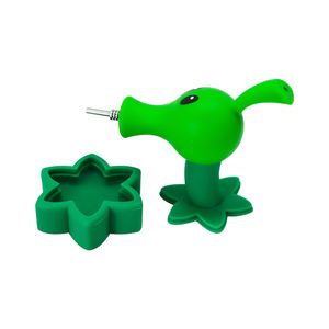 Wholesale vs tubes resale online - 2022 Plants vs Zombies Modeling silicone water pipe accessories tobacco Silicone pipes spoon cigarette tubes