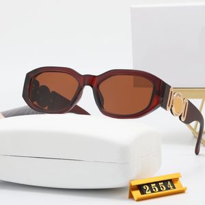 Luxury Designer Brand Design Sungod Glasses Metal gångjärn Solglasögon Män Glasögon Kvinnor Sun Glass UV400 Lens unisex