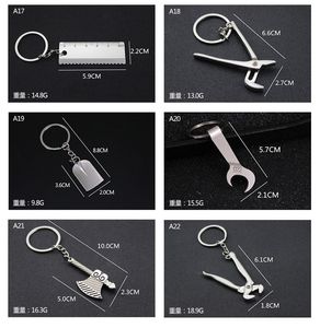 Multifunktion Mini Verktyg Justerbar Skiftnyckel Gadget Keychain Personifierad Keychain Creative Craft Presenter Modell Toy