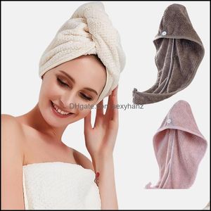 Biżuteria do włosów klipsy barrettes Magic Microfibre Szybkie suszenie suszarki ręcznik w kąpiel kapelusz czapka turban suchy nakrycia głowy aesories fryzjer opasek upuść