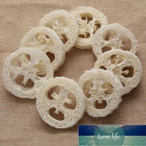 Armazenamento 500pcs acima de 6 cm-8 cm de largura 1,25-1.4cm espessura Natural Loofah Luffa Lufarda Fatia Shand Feito DIY Sabão Ferramentas Faciais Suporte