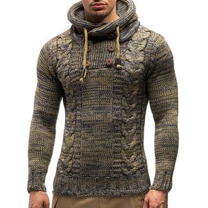 Hoodies masculino moletons outono inverno pulôver de malha cardigan casaco com capuz jaqueta de camisola outwear masculino moda suéteres homens roupas