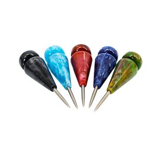 Resin Smoking Hookah Foil Piercing Tool Shisha Bowl Dust Plug Single Needle Puncher Chicha Narguile Aluminum Foils Paper Tools Wholesale