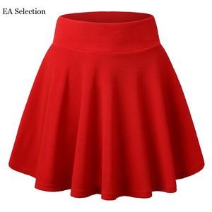 Skirts Autumn Winter Women Skirt 2021 Spring Schoolgirl Elastic Faldas Ladies Midi Sexy Girl Mini Female Short Saia Feminina EA