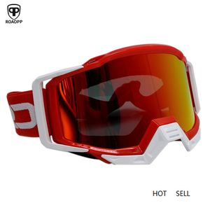 Óculos de motocicleta motocross óculos capacete mx moto sujeira bicicleta atv ski outdoor esportes de vidro máscara de scooter para