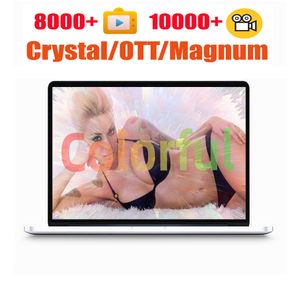 1 anaear-garantie Magnum OTT Crystal LXTrem Link Smart TV Protecteurs Adulte XXX Hot Sell Vendre Arabe Français Allemagne Espagne USA Tablet PC écran en Solde
