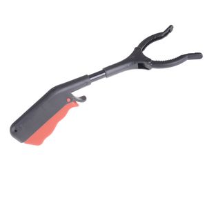 Hiking and Camping Poles pick up rubbish grabber garbage clip pickup device sanitation tools foldable Clamp Suction Cup Claw Hand Plier 28cm WS-9