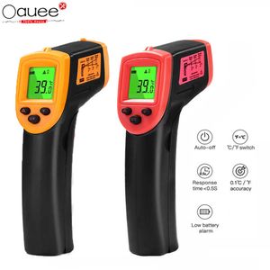 Digital Infrared Thermometer Laser Temperature Meter Non-contact Pyrometer Imager Hygrometer IR termometro LCD Thermomete 210719