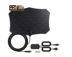 Antenna TV digitale ATSC 4K per interni Ricevitore di segnale TV a onda terrestre portatile HD 800 miglia supporta antenne 1080p Telivision