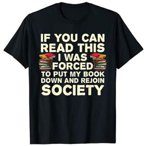 T-shirt feminina Funny Read Books Lover for Men Women Bookaholic Bookworm