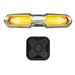 Luci per bici Luce per bicicletta Telecomando intelligente Indicatore di direzione di guida Fanale posteriore Avviso di sicurezza MBT LED Ricarica USB