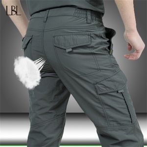 Tactical Pants Men Summer Casual Army Military Style Trousers Mens Cargo Waterproof Quick Dry Male Bottom 210715