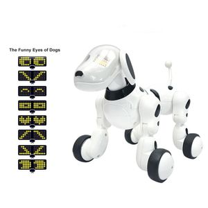 키즈 장난감 생일 선물 재미 있은 교육 원격 제어 지능형 무선 춤 스마트 전자 애완 동물 로봇 개