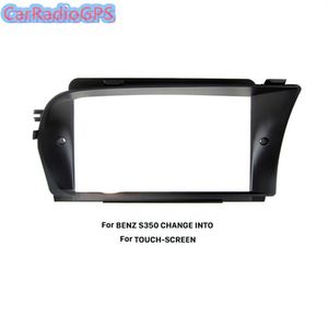 Fantastic 2Din Car Stereo Player Fascia Frame for BENZ S350 TOUCH-SCREEN DVD Panel Dash Kit Auto Trim