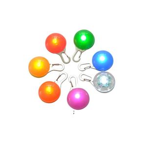 Ciondolo per animali domestici a LED multicolori Luce colorata lampeggiante Ciondolo per collare luminoso Articoli per animali domestici Tag di sicurezza bagliore CCB8817