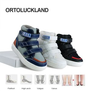 Bebek Erkek Koşu Sneakers Çocuk Eğlence Eğitmenler Ortopedik Casual Siyah Beyaz Okul Ayakkabı Toddler Kızlar Büyük Boyları21 ila 38 210312