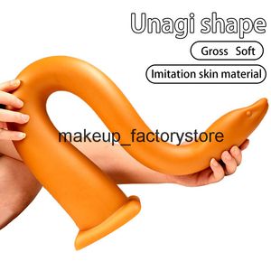 Massage Super Long Silicone Butt Plug Anal Dildo Vagina Stimulation For Women Anal Plug Prostate Massage Butt Plug Anus Dilator Sex Toys