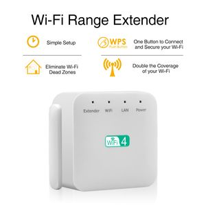 300Mbps WiFi Expander Router Repeater 2.4GHz Range Extender Wireless Repeaters Amplifier Signal Booster 3 Antenna Long Ranges