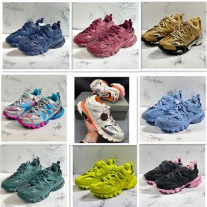 Wholesale flat track for sale - Group buy Womens Casual Shoes Track Flat Tennis Sneaker Mens Thick Sole Trainer Shoe Lace Up Hiking Jogging Scarpes Comfort Sports Footwear