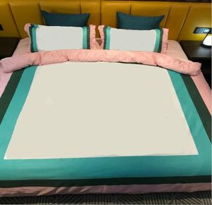 Nya sängkläder uppsättningar queen size printed quilt cover set sätter försäljning 2 kudde fodral sängkläder tuntäck