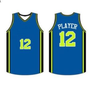 Баскетбол Джерси Мужчины полоса с коротким рукавом Уличные рубашки Черная белая синяя спортивная рубашка UBX12Z854