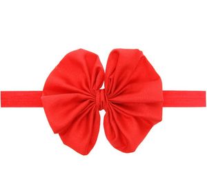 2021 16 colori fasce per capelli in chiffon per ragazze moda fiocchi per capelli accessori boutique per bambini fasce elastiche per bambini grande copricapo bowknot