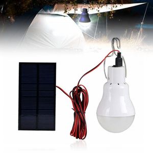 Lâmpadas Solar Toan LED Light Outdoor Garden recarregável Luz, Iluminação Camping Tent com impermeável funciona bem no Visível, 12