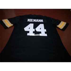 001 # 44 Ben Niemann Iowa Hawkeyes Alumni college jersey s-4xlor personalizzato qualsiasi nome o numero di jersey